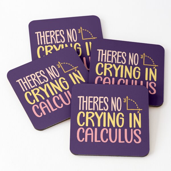 Item preview, there's no crying in calculus designed and sold by retro10.