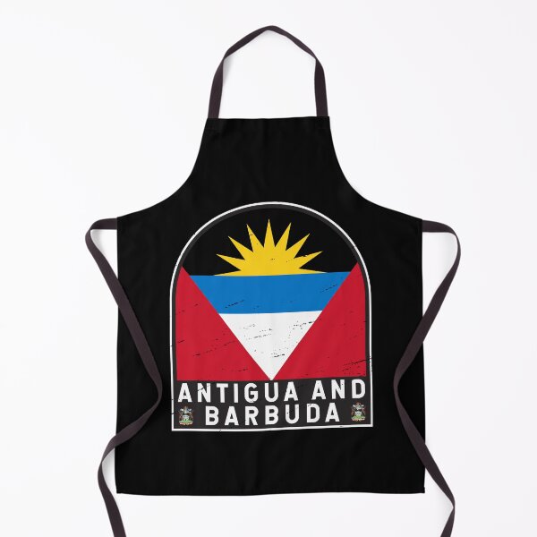 Item preview, Antigua and Barbuda Flag Emblem Distressed Vintage designed and sold by KrisSidDesigns.
