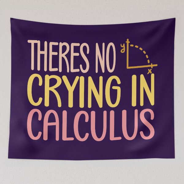 Item preview, there's no crying in calculus designed and sold by retro10.