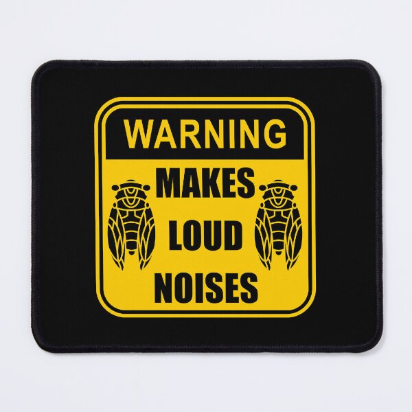 Item preview, Warning Makes Loud Noises Cicada Brood X designed and sold by KeltonMaggio.