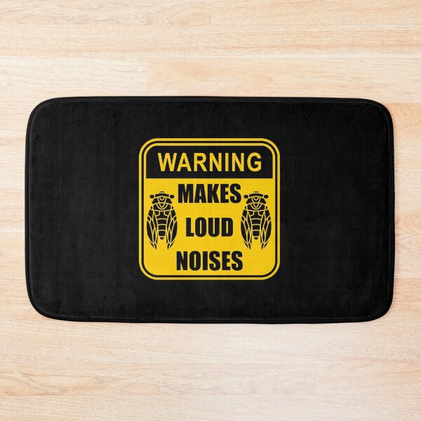 Item preview, Warning Makes Loud Noises Cicada Brood X designed and sold by KeltonMaggio.