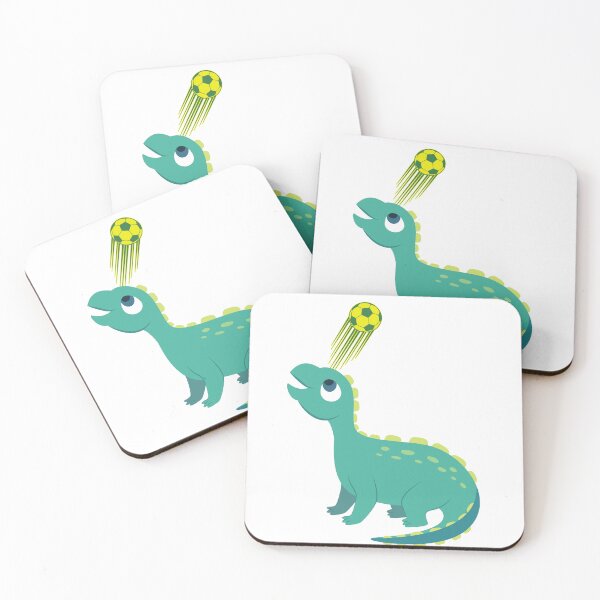 Item preview,  Different Types Of Dinosaurs,  Dinosaur with soccer ball. Soccer never stops,   Funny Dinosaur,  designed and sold by ColorCreation4u.