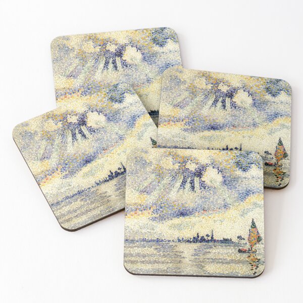 Item preview, Sunset on the lagoon - Venice by Henri Edmond Cross - Vintage Art designed and sold by RickE.