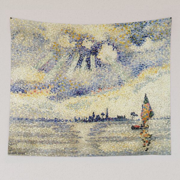 Item preview, Sunset on the lagoon - Venice by Henri Edmond Cross - Vintage Art designed and sold by RickE.