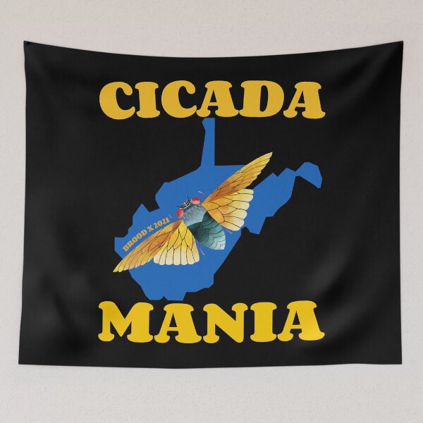 Item preview, Cicada Mania West Virginia designed and sold by KeltonMaggio.