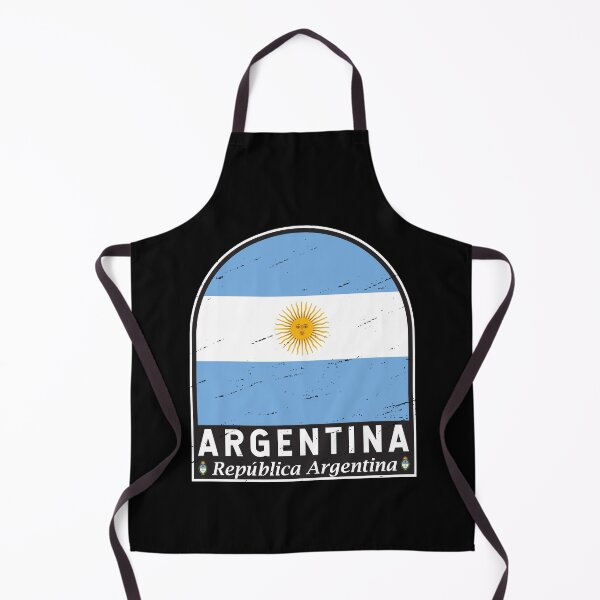 Item preview, Argentina Flag Emblem Distressed Vintage designed and sold by KrisSidDesigns.