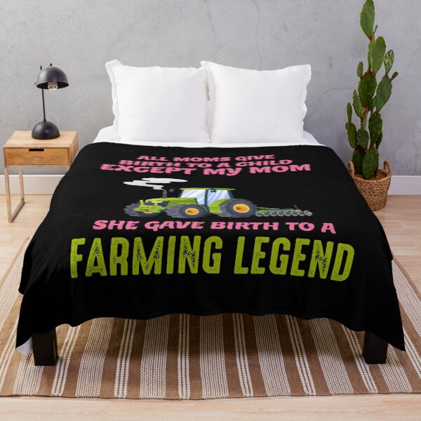 Item preview, Farming Legend Farmer Mom Mother Farm Tractor Joke designed and sold by CuteDesigns1.