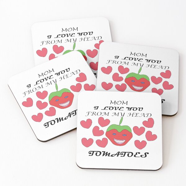 Item preview, Mom I Love You From My Head Tomatoes - mom designed and sold by PraArts2002.