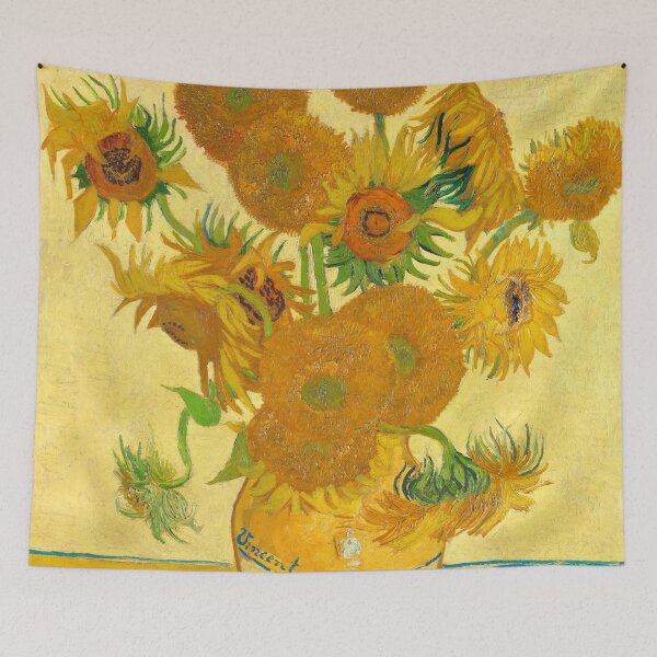 Item preview, Sunflowers by Vincent Van Gogh - Fine Art Poster Print | Sunflowers |  Van Gogh  designed and sold by TeeARTHY.