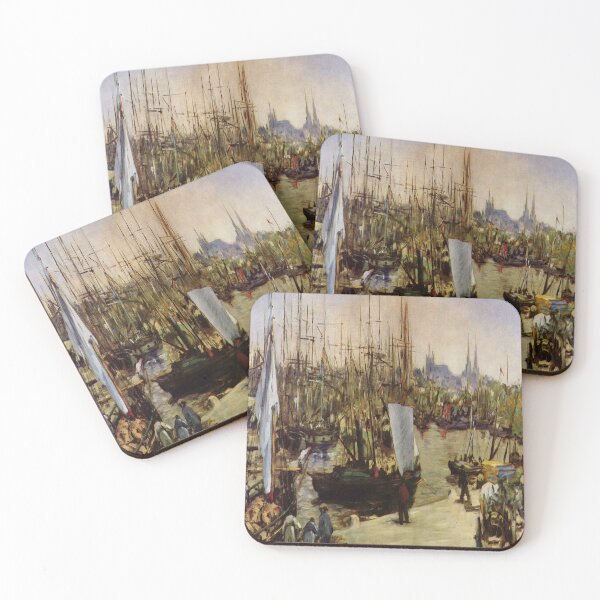 Item preview, The Port of Bordeaux-Edouard Manet designed and sold by LumiereSasha.