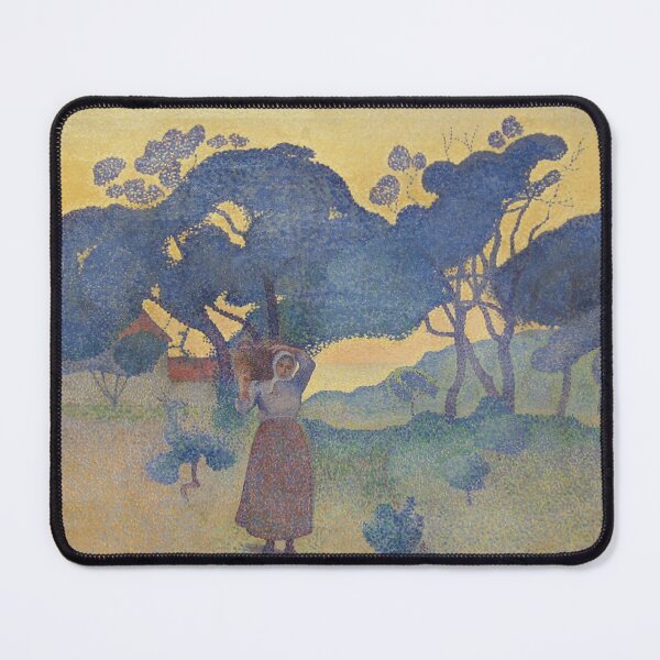 Item preview, The farm evening by Henri Edmond Cross - Vintage Art designed and sold by RickE.