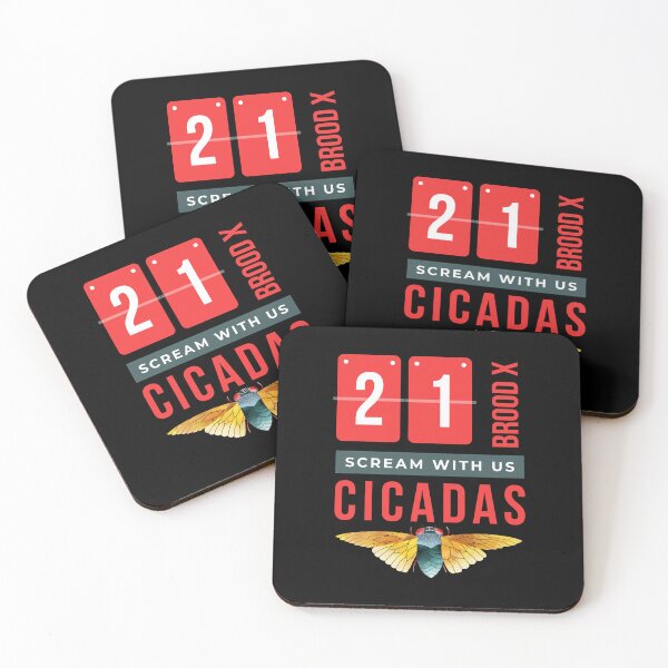 Item preview, Cicadas Brood X 21 Scream With Us designed and sold by KeltonMaggio.