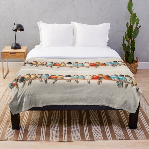 Item preview, A perch of birds : vintage : wall art designed and sold by FLIRTAASAN.
