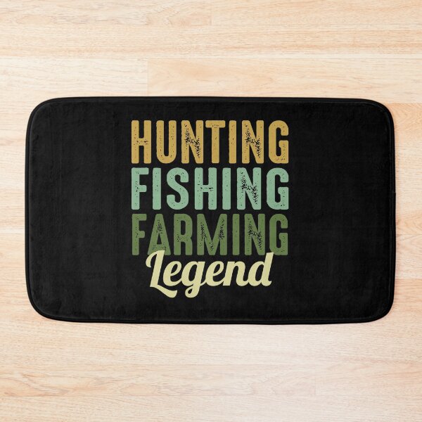 Item preview, Hunting Hunter Fishing Farmer Farming Legend designed and sold by CuteDesigns1.