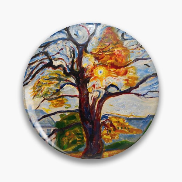 Item preview, EDVARD MUNCH - The Oak 1906 designed and sold by Go Logo Designs.