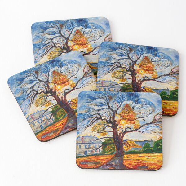 Item preview, EDVARD MUNCH - The Oak 1906 designed and sold by Go Logo Designs.