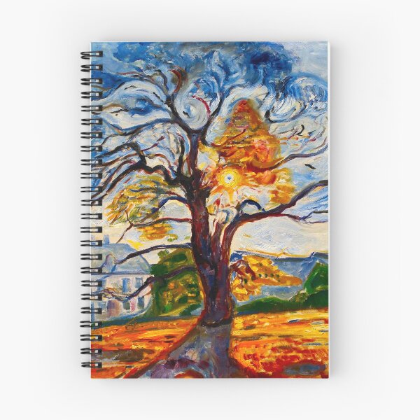 Aperçu de l'œuvre EDVARD MUNCH - The Oak 1906 créée et vendue par Go Logo Designs.