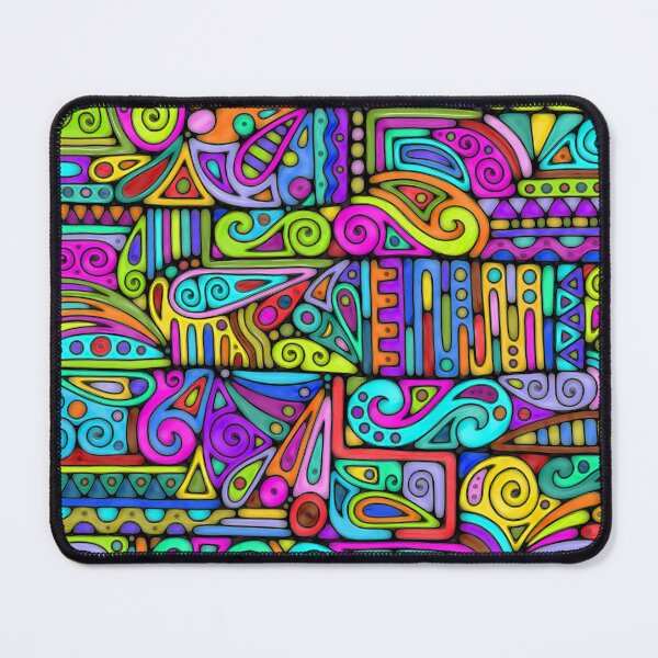 Item preview, Hand And Digitally Painted Pattern Art 5 designed and sold by EDDArt.