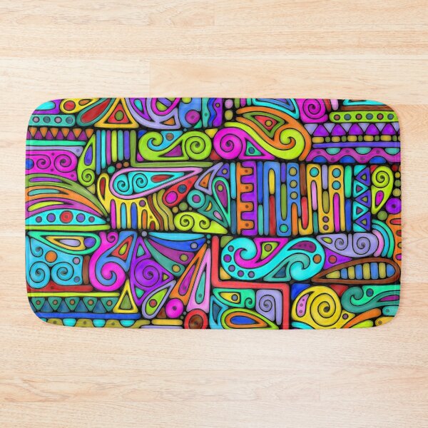Item preview, Hand And Digitally Painted Pattern Art 5 designed and sold by EDDArt.