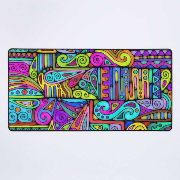 Item preview, Hand And Digitally Painted Pattern Art 5 designed and sold by EDDArt.