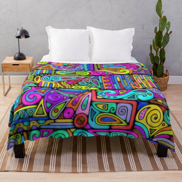 Item preview, Hand And Digitally Painted Pattern Art 5 designed and sold by EDDArt.