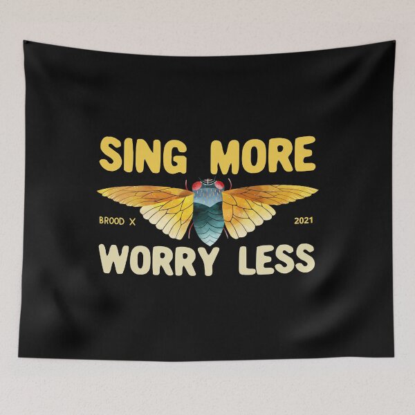 Item preview, Sing More Worry Less designed and sold by KeltonMaggio.