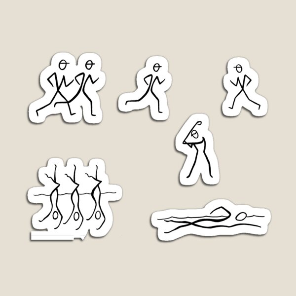 Item preview, Sports Stickers designed and sold by Lauren Jaeger.