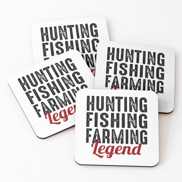 Item preview, Hunting Hunter Fishing Farmer Farming Legend designed and sold by CuteDesigns1.