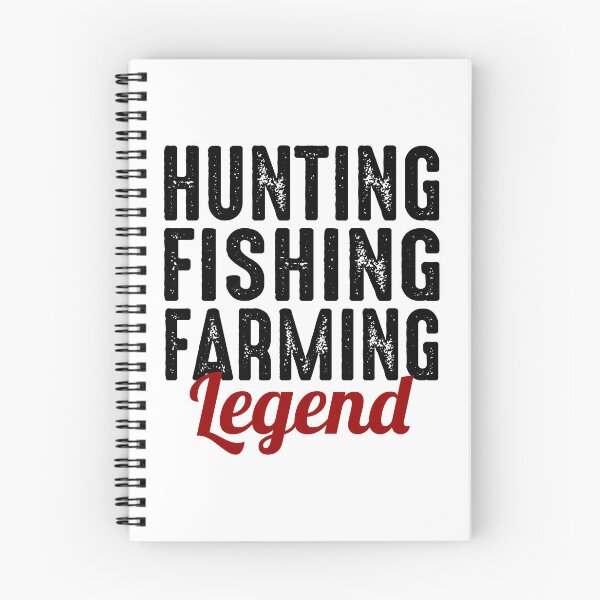 Item preview, Hunting Hunter Fishing Farmer Farming Legend designed and sold by CuteDesigns1.