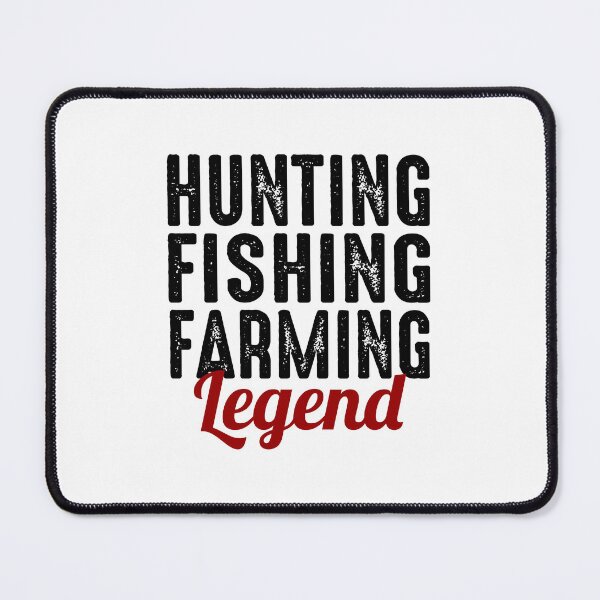 Item preview, Hunting Hunter Fishing Farmer Farming Legend designed and sold by CuteDesigns1.