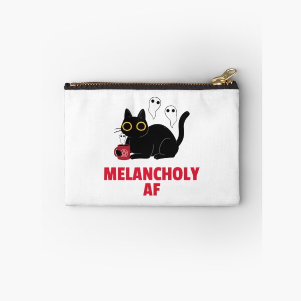 Item preview, Melancholy AF - Goth Nihilism for Nihilist Design designed and sold by Shirtlify.