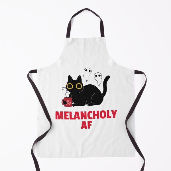 Item preview, Melancholy AF - Goth Nihilism for Nihilist Design designed and sold by Shirtlify.