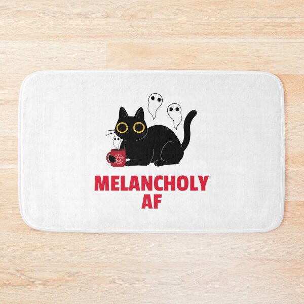 Item preview, Melancholy AF - Goth Nihilism for Nihilist Design designed and sold by Shirtlify.