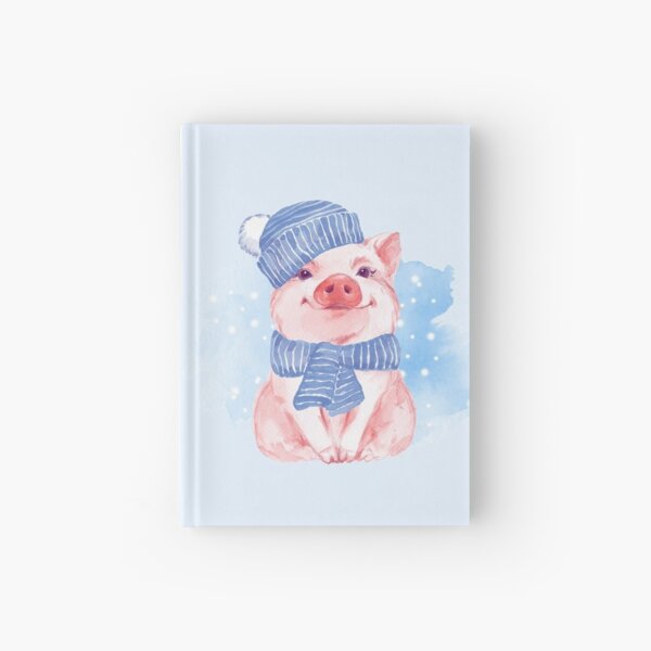 Piglet. Winter Hardcover Journal