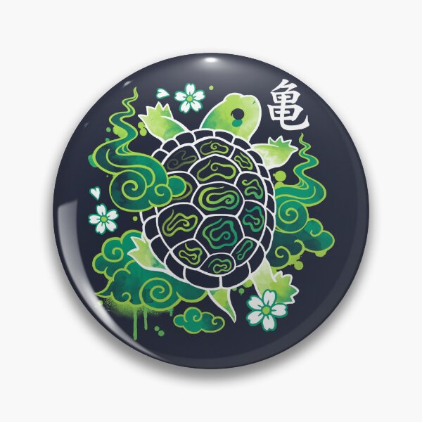 Item preview, kame turtle spirit japanese designed and sold by NemiMakeit.