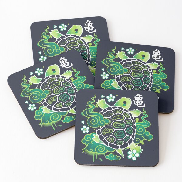 Item preview, kame turtle spirit japanese designed and sold by NemiMakeit.