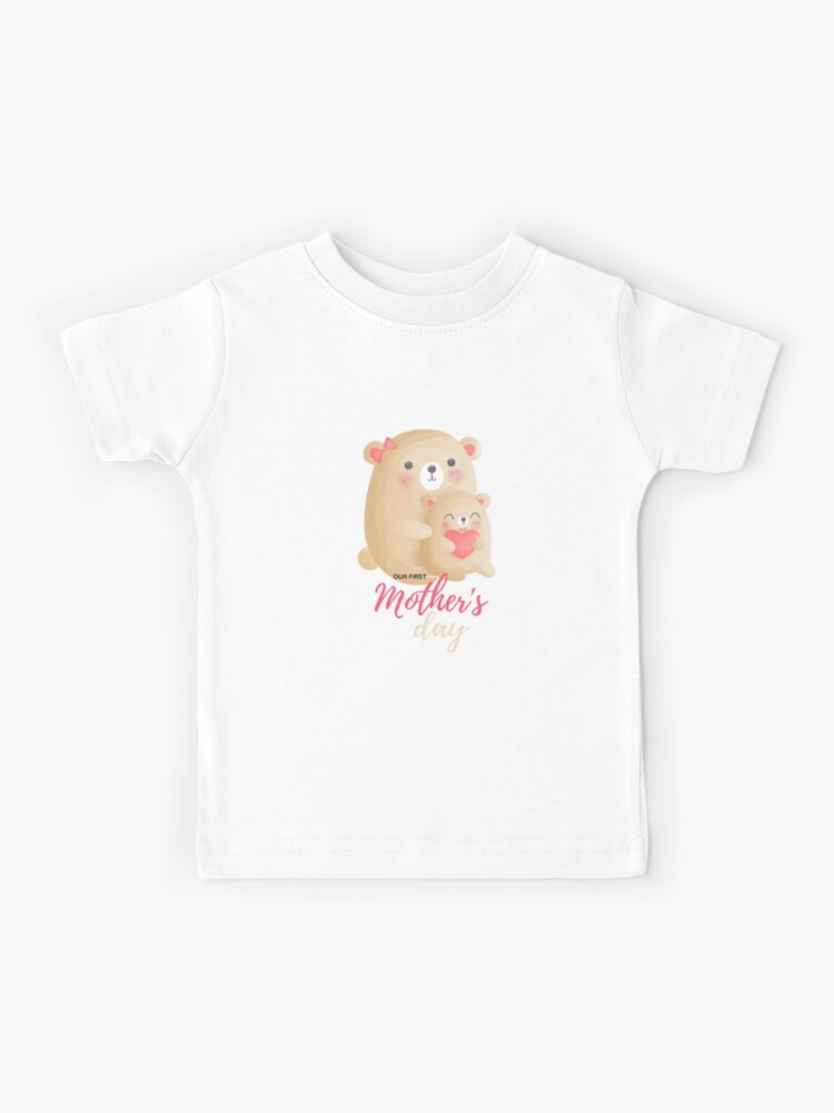 Personalized Our First Mothers Day Shirt Mommy and Me 