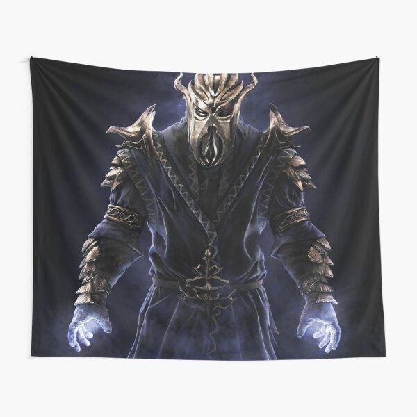 Skyrim Purple Monster Tapestry