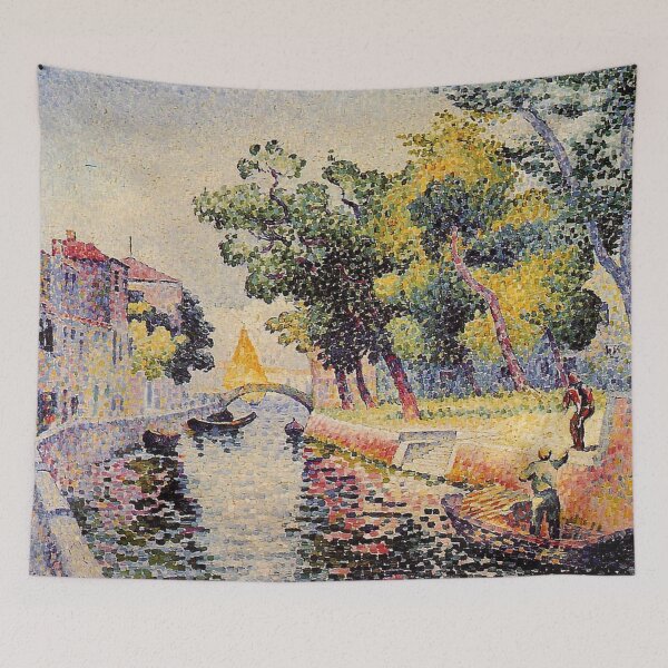 Item preview, Ponte San Trovaso-1905 by Henri Edmond Cross - Vintage Art designed and sold by RickE.