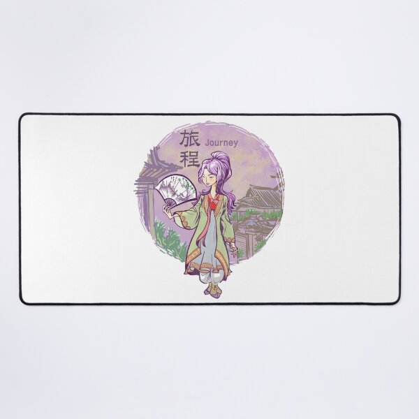 Item preview, Woman in Korean Traditional Clothes Walks On Old Street designed and sold by artredstar.