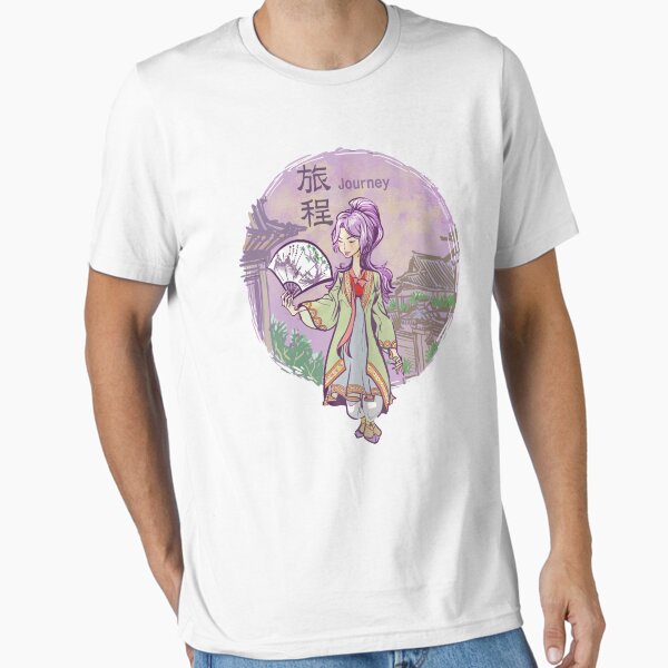 Item preview, Woman in Korean Traditional Clothes Walks On Old Street designed and sold by artredstar.
