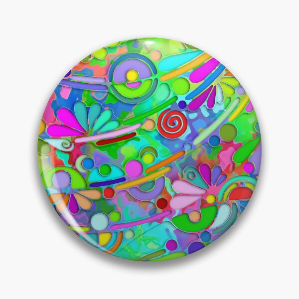 Item preview, Hand And Digitally Painted Pattern Art 18 designed and sold by EDDArt.
