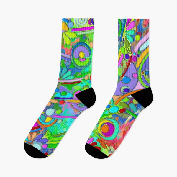 Item preview, Hand And Digitally Painted Pattern Art 18 designed and sold by EDDArt.