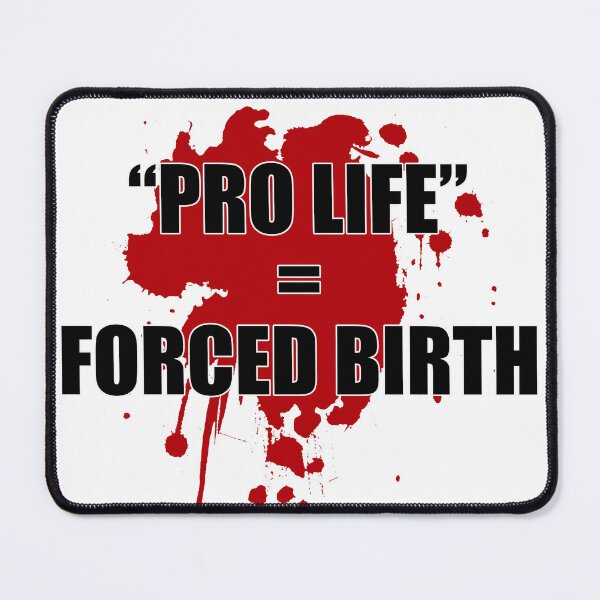 Item preview, Forced Birth Block Letter designed and sold by LeftistLucy.