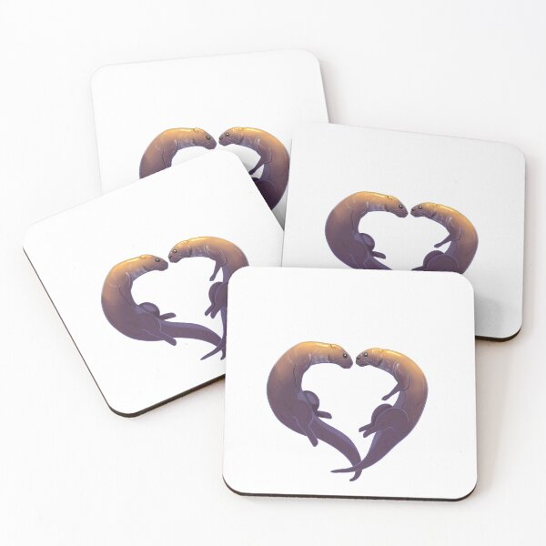 Item preview, Otter heart designed and sold by Little Crows Trinkets.