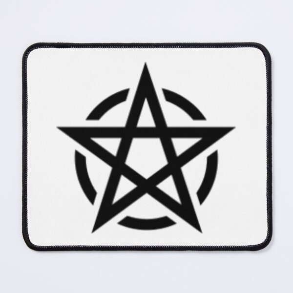 Item preview, Black pentacle designed and sold by Wavytarot.
