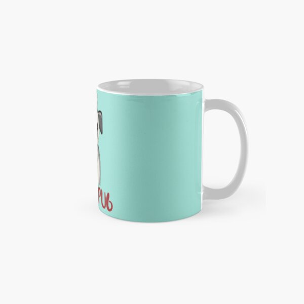 Nurse Pug, pug, dog, pet, nursing, LVN, RN, nurse practitioner, pug lovers, nursing student, nurse, nurses Classic Mug