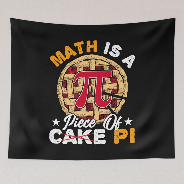 Item preview, Math Is A Piece of Pi, Pie Mathematics Humor Pi Day Teacher designed and sold by Best Designer.