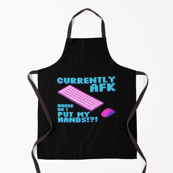 Item preview, Currently afk, where do I put my hands? designed and sold by JoseloRochaArt.