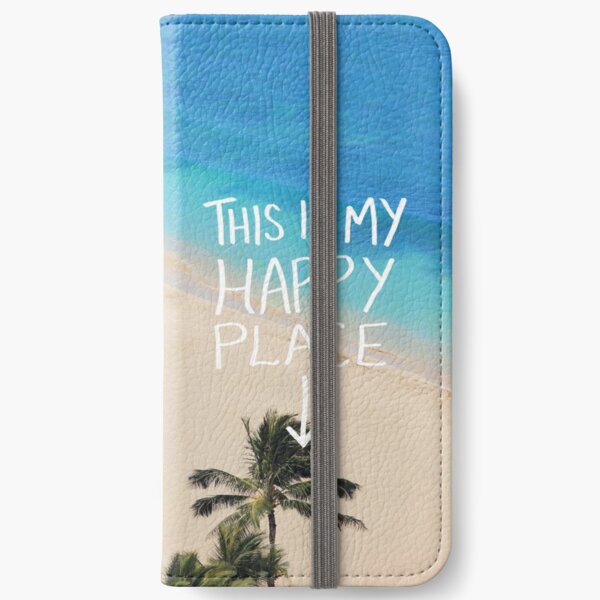 Happy Place - Hawaii iPhone Wallet